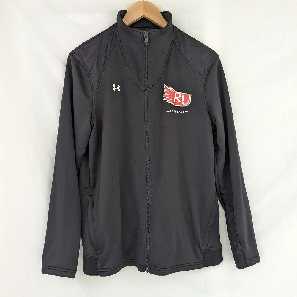 NWT Under Armour UA Rochester University Softball MI college zip up